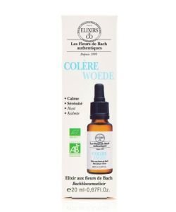 Elixir Colère BIO, 20 ml